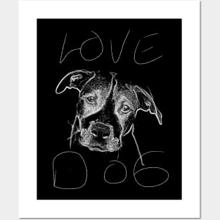 Love Dog Posters and Art